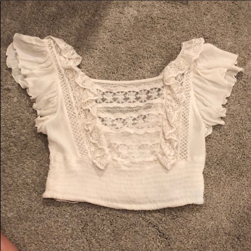 Free people lace top
